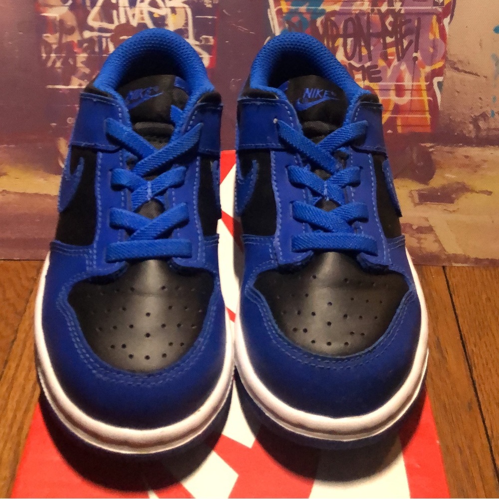 NIKE DUNK LOW HYPER COBALT SHOES IN BLUE 10c